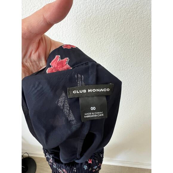 Club Monaco Vanelle Maxi Flower Skirt 00 - Picture 4 of 5